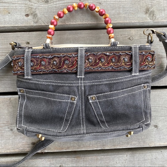 NWT || “Baggy Jeans” Jean Purse - Picture 6 of 10